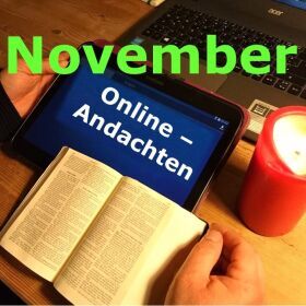 Online-Andachten November